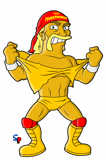 Simpsons Grandpa Wrestling