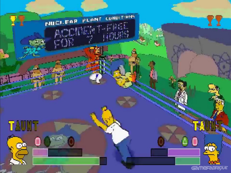 The Simpsons Wrestling Download